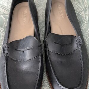 Sperry Women's Black Loafers